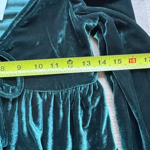 Maeve (Anthropologie) Velvet Babydoll Top - Size XXS - Picture 6 of 7